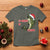 Christmas Fisherman Holiday Gift T Shirt Id Rather Be Fishing - Wonder Print Shop