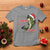 Christmas Fisherman Holiday Gift T Shirt Id Rather Be Fishing - Wonder Print Shop