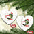 Xmas Fisherman Holiday Gift Ceramic Ornament Id Rather Be Fishing - Wonder Print Shop