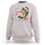 Christmas Fisherman Holiday Gift Sweatshirt Id Rather Be Fishing - Wonder Print Shop