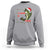 Christmas Fisherman Holiday Gift Sweatshirt Id Rather Be Fishing - Wonder Print Shop