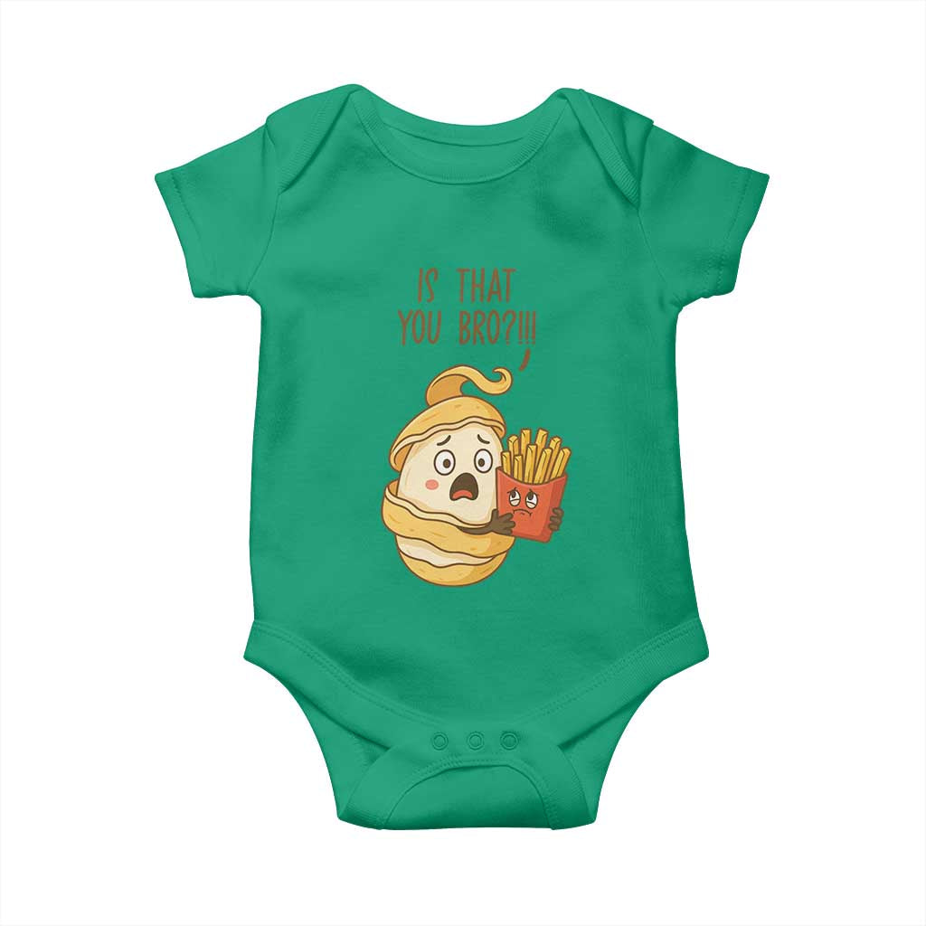 Funny French Fries Lover Baby Onesie Is That You Bro - Wonder Print Shop