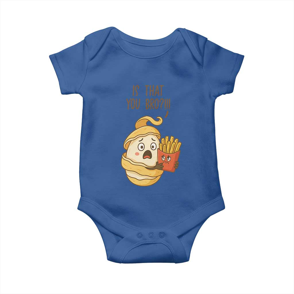 Funny French Fries Lover Baby Onesie Is That You Bro - Wonder Print Shop