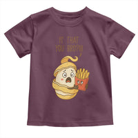 Funny French Fries Lover Toddler T Shirt Is That You Bro - Wonder Print Shop