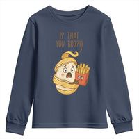Funny French Fries Lover Youth Sweatshirt Is That You Bro - Wonder Print Shop