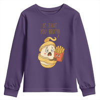 Funny French Fries Lover Youth Sweatshirt Is That You Bro - Wonder Print Shop