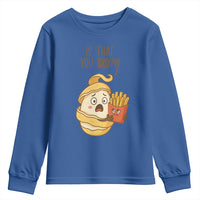 Funny French Fries Lover Youth Sweatshirt Is That You Bro - Wonder Print Shop