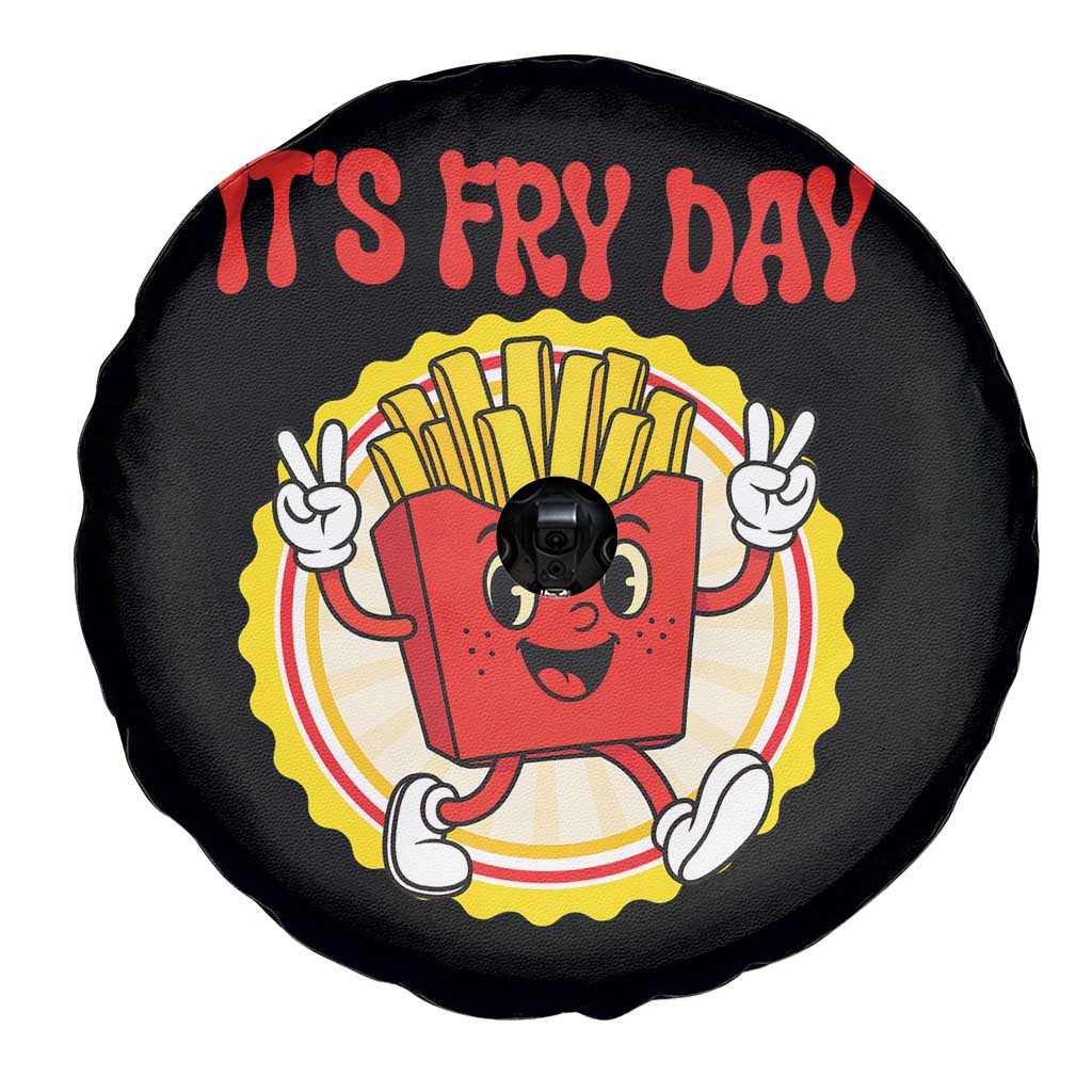 Funny French Fries Lover Spare Tire Cover It Is Fry Day - Wonder Print Shop