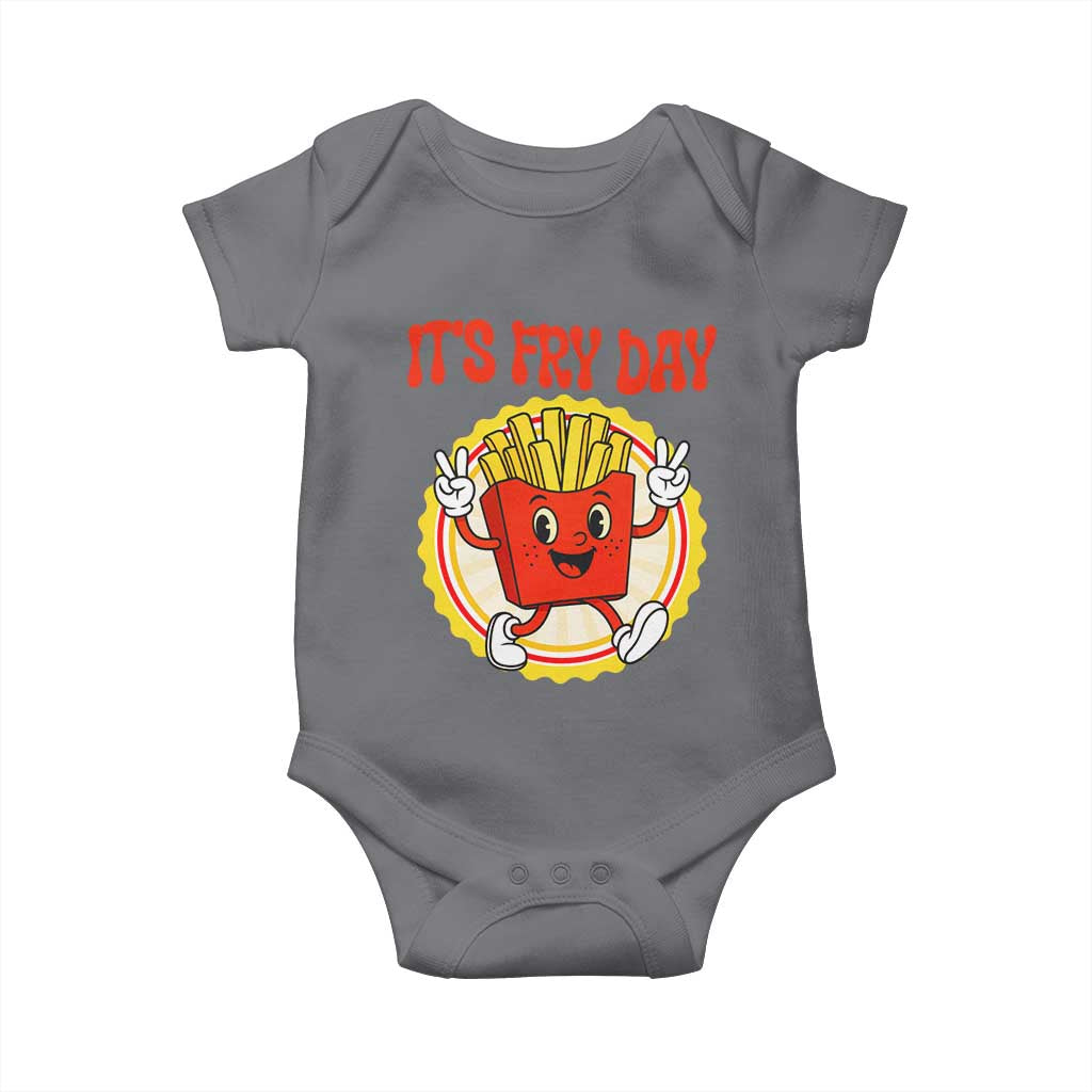 Funny French Fries Lover Baby Onesie It Is Fry Day - Wonder Print Shop