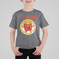 Funny French Fries Lover T Shirt For Kid It Is Fry Day - Wonder Print Shop