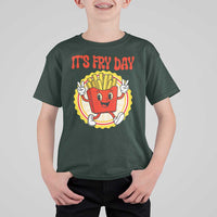 Funny French Fries Lover T Shirt For Kid It Is Fry Day - Wonder Print Shop