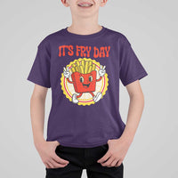 Funny French Fries Lover T Shirt For Kid It Is Fry Day - Wonder Print Shop