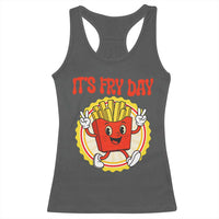 Funny French Fries Lover Racerback Tank Top It Is Fry Day - Wonder Print Shop