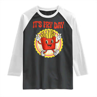 Funny French Fries Lover Raglan Shirt It Is Fry Day - Wonder Print Shop