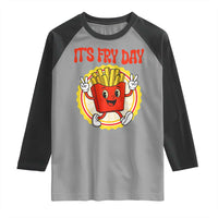 Funny French Fries Lover Raglan Shirt It Is Fry Day - Wonder Print Shop
