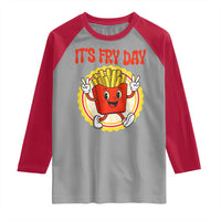 Funny French Fries Lover Raglan Shirt It Is Fry Day - Wonder Print Shop