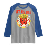 Funny French Fries Lover Raglan Shirt It Is Fry Day - Wonder Print Shop