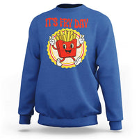 Funny French Fries Lover Sweatshirt It Is Fry Day - Wonder Print Shop