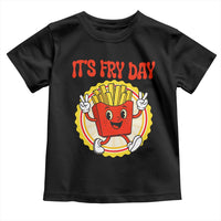Funny French Fries Lover Toddler T Shirt It Is Fry Day - Wonder Print Shop