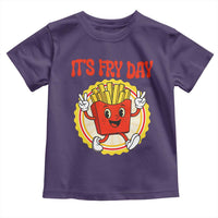 Funny French Fries Lover Toddler T Shirt It Is Fry Day - Wonder Print Shop
