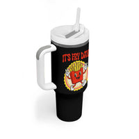 Funny French Fries Lover Tumbler With Handle It Is Fry Day