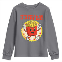Funny French Fries Lover Youth Sweatshirt It Is Fry Day - Wonder Print Shop