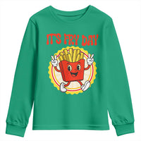 Funny French Fries Lover Youth Sweatshirt It Is Fry Day - Wonder Print Shop