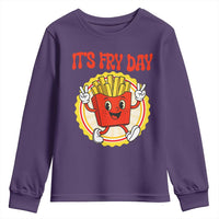 Funny French Fries Lover Youth Sweatshirt It Is Fry Day - Wonder Print Shop