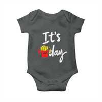 It Is Fry Day Baby Onesie Funny French Fries Lover Gift - Wonder Print Shop