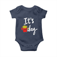 It Is Fry Day Baby Onesie Funny French Fries Lover Gift - Wonder Print Shop