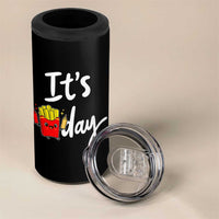 It Is Fry Day 4 in 1 Can Cooler Tumbler Funny French Fries Lover Gift