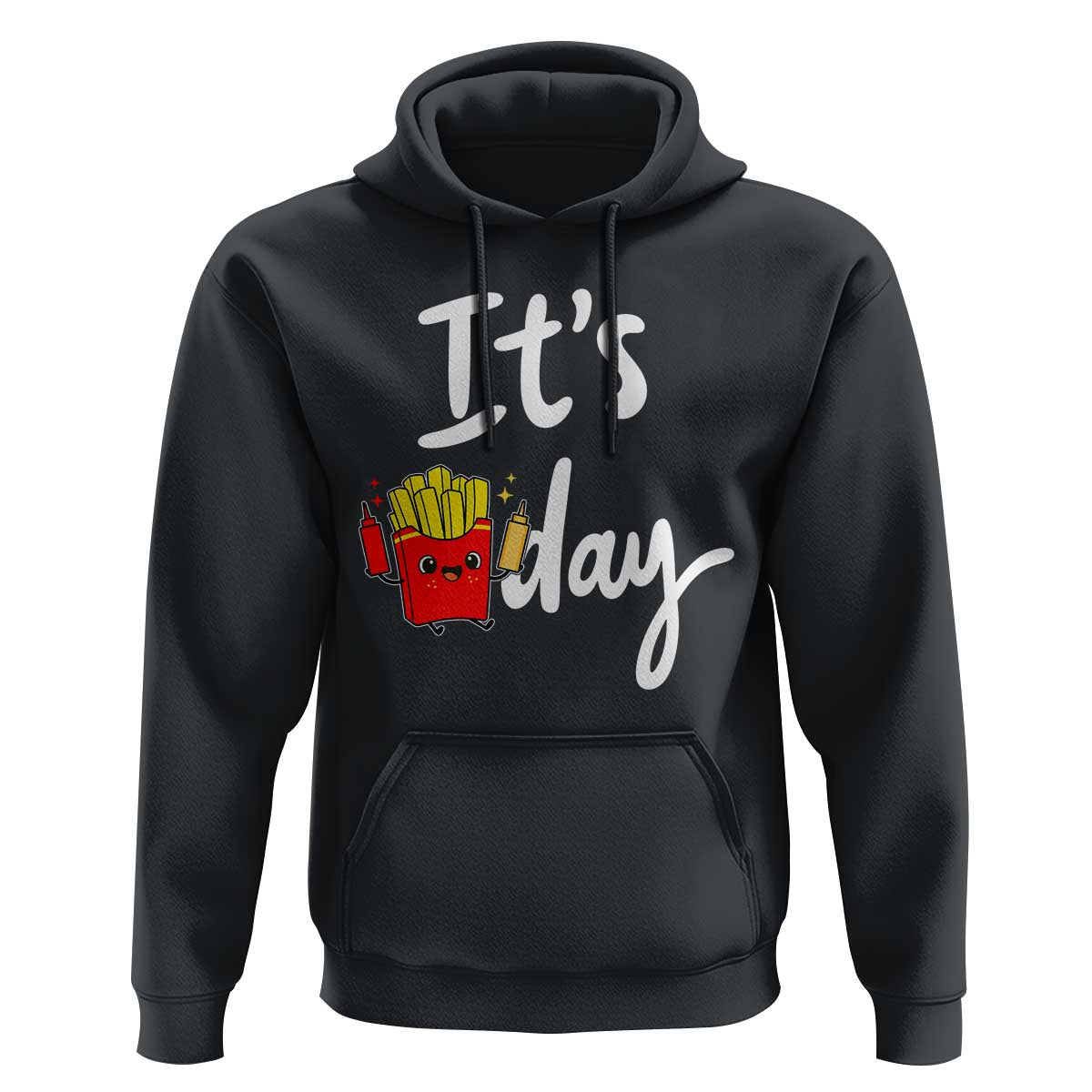 It Is Fry Day Hoodie Funny French Fries Lover Gift - Wonder Print Shop