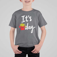 It Is Fry Day T Shirt For Kid Funny French Fries Lover Gift - Wonder Print Shop