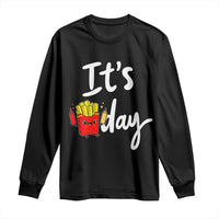 It Is Fry Day Long Sleeve Shirt Funny French Fries Lover Gift - Wonder Print Shop