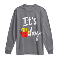 It Is Fry Day Long Sleeve Shirt Funny French Fries Lover Gift - Wonder Print Shop