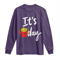 It Is Fry Day Long Sleeve Shirt Funny French Fries Lover Gift - Wonder Print Shop