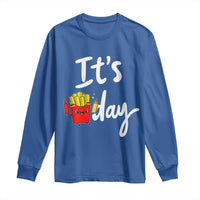 It Is Fry Day Long Sleeve Shirt Funny French Fries Lover Gift - Wonder Print Shop