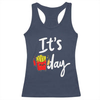 It Is Fry Day Racerback Tank Top Funny French Fries Lover Gift - Wonder Print Shop