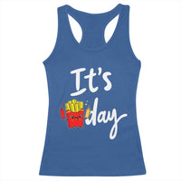 It Is Fry Day Racerback Tank Top Funny French Fries Lover Gift - Wonder Print Shop