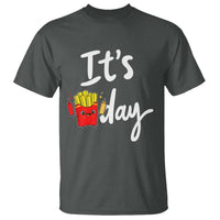 It Is Fry Day T Shirt Funny French Fries Lover Gift - Wonder Print Shop