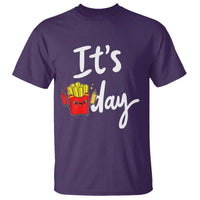 It Is Fry Day T Shirt Funny French Fries Lover Gift - Wonder Print Shop