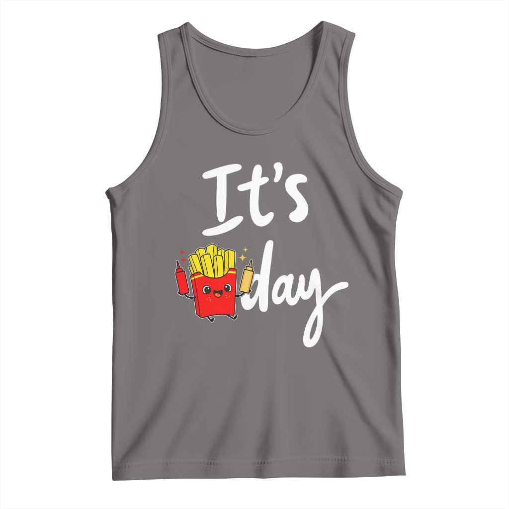 It Is Fry Day Tank Top Funny French Fries Lover Gift - Wonder Print Shop