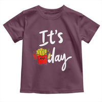 It Is Fry Day Toddler T Shirt Funny French Fries Lover Gift - Wonder Print Shop