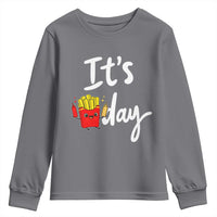 It Is Fry Day Youth Sweatshirt Funny French Fries Lover Gift - Wonder Print Shop