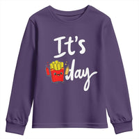 It Is Fry Day Youth Sweatshirt Funny French Fries Lover Gift - Wonder Print Shop