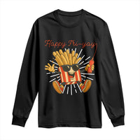 Funny French Fries Lover Long Sleeve Shirt Happy Friyay Gift - Wonder Print Shop
