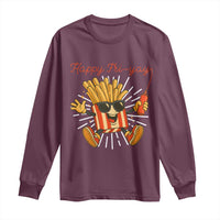 Funny French Fries Lover Long Sleeve Shirt Happy Friyay Gift - Wonder Print Shop