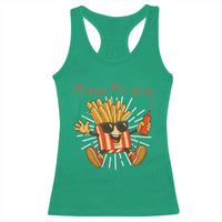 Funny French Fries Lover Racerback Tank Top Happy Friyay Gift - Wonder Print Shop