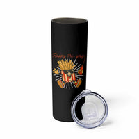 Funny French Fries Lover Skinny Tumbler Happy Friyay Gift