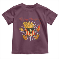 Funny French Fries Lover Toddler T Shirt Happy Friyay Gift - Wonder Print Shop